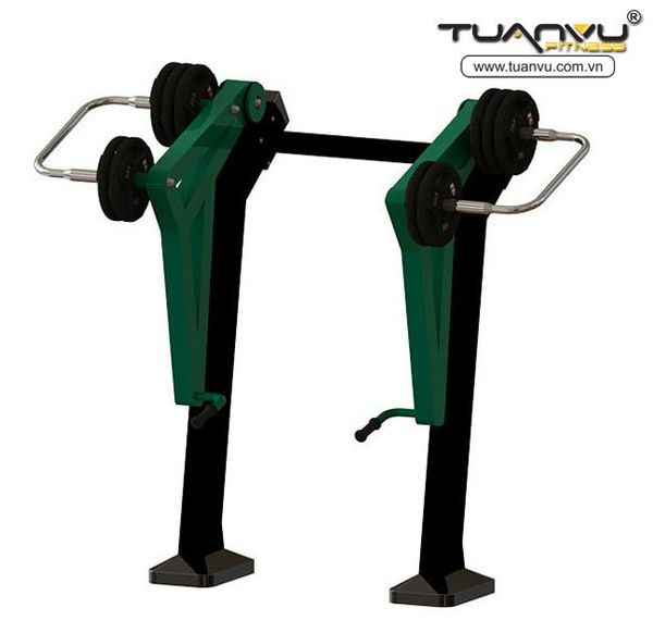 Dụng cụ tập thể lực ngoài trời kéo xô lưng TVQDTL008