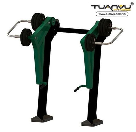 Dụng cụ tập thể lực ngoài trời kéo xô lưng TVQDTL008