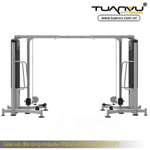 Giàn vai đôi rộng Impulse IT9525+IT9525+IT9527OPT