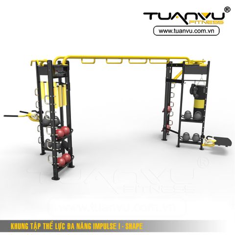 Khung tập thể lực đa năng Impulse I-SHAPE, khung tap the luc da nang Impulse I-SHAPE, Impulse I-SHAPE , I-SHAPE