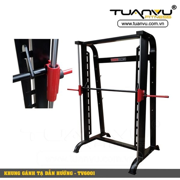 Khung ghánh tạ dẫn hướng Tuấn Vũ TV6001 , khung ghanh ta dan huong TV6001, TV6001, khung ghánh tạ, khung ghanh ta, khung gánh tạ dẫn hướng, khung ghanh ta dan huong