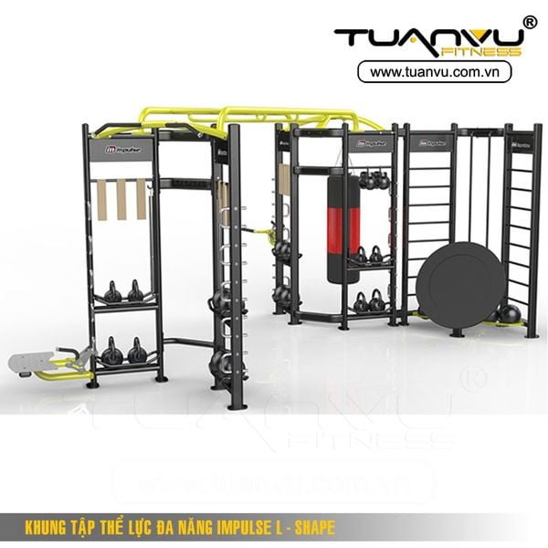 Khung tập thể lực đa năng Impulse L-SHAPE, khung tap the luc da nang Impulse L-SHAPE, Impulse L-SHAPE, L-SHAPE