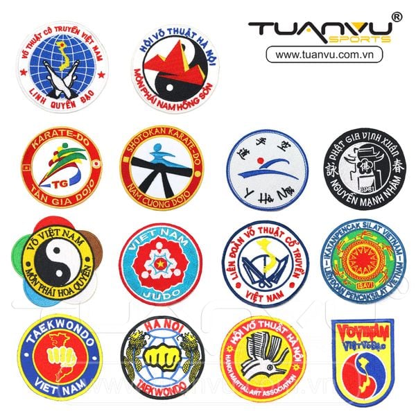 Logo các môn võ, logo cac mon vo