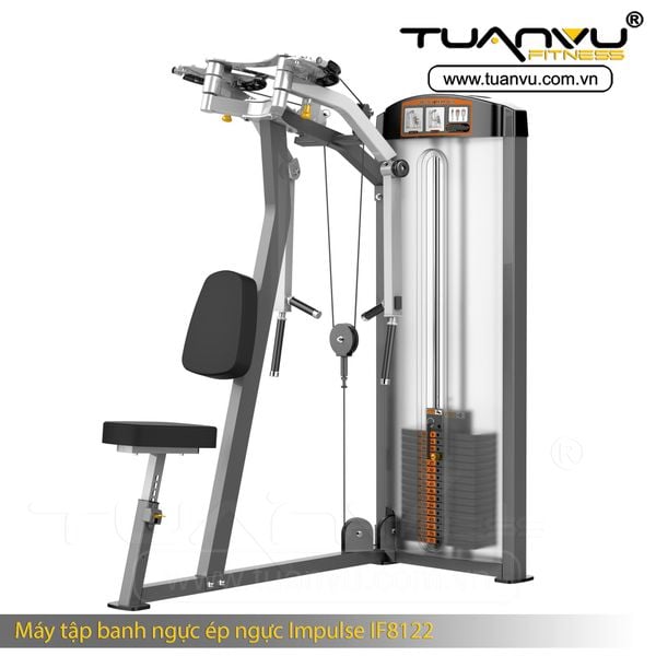 Máy tập banh ngực ép ngực Impulse IF8122, May tap banh nguc ep nguc Impulse IF8122
