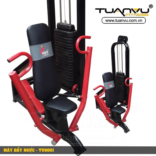 Máy ngồi đẩy ngực Tuấn Vũ TV8001, may ngoi day nguc tuan vu TV8001, TV8001, máy ngồi đẩy ngực, may ngoi day nguc