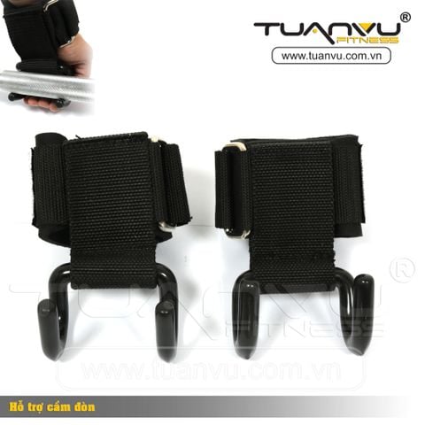 Quấn cổ tay nâng tạ có móc hỗ trợ, Quan ca tay nang ta co moc ho tro