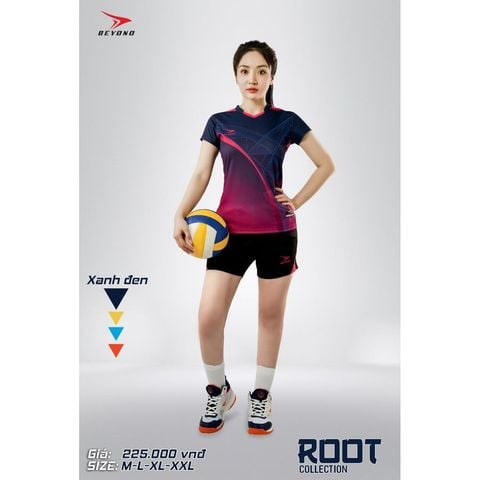 Quần áo đá bóng nam nữ Beyono ROOT, quan ao da bong nam nu beyono root