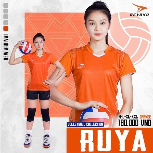 Quần áo đá bóng nữ Beyono RUYA, quan ao da bong nu beyono ruya