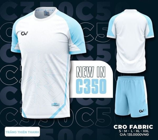 Quần áo đá bóng C350, quan ao da bong c350