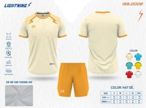 Quần áo đá bóng Lightning, quan ao da bong lightning