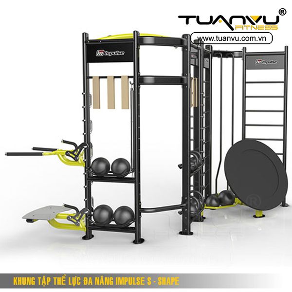 Khung tập thể lực đa năng Impulse S-SHAPE, khung tap the luc da nang Impulse S-SHAPE, Impulse S-SHAPE, S-SHAPE