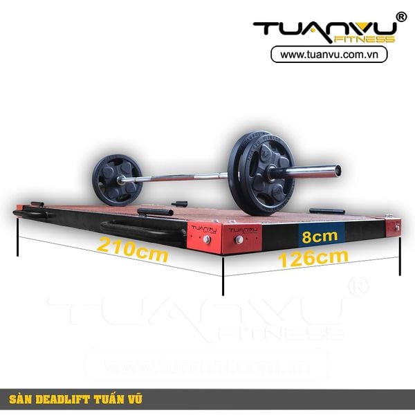 Sàn tập tạ Tuấn Vũ, san tap ta Tuan Vu, sàn deadlift, san deadlift, sàn tập squat, san tap squat
