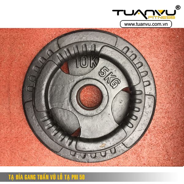 Tạ đĩa gang lỗ tạ phi 50, ta dia gang lo ta phi 50