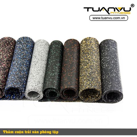 thảm cao su phòng gym cuộn, tham cao su phong gym cuon, tham trai san phong gym, tham cao su cuon, thảm trải sàn phòng gym, thảm cao su cuộn