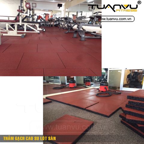 Thảm gạch cao su lót sàn, tham gach cao su lot san, thảm trải sàn, tham trai san, thảm gạch cao su lót sàn phòng gym, tham gach cao su lot san phòng gym, tham cao su, thảm cao su