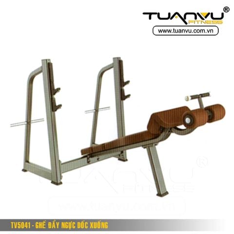 Ghế đẩy ngực dốc xuống TV5041, ghe day nguc doc xuong TV5041, TV5041, ghế đẩy ngực dốc xuống, ghe day nguc doc xuong