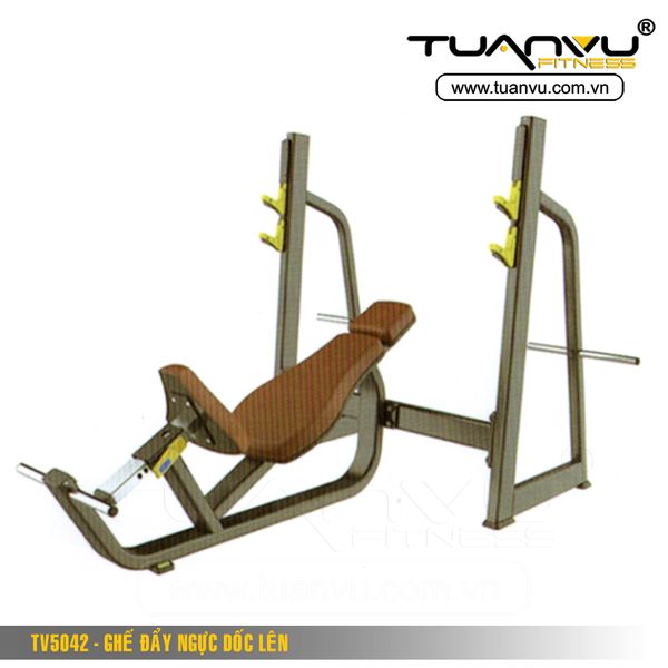 Ghế đẩy ngực dốc lên TV5042, ghe day nguc doc len TV5042, TV5042, ghế đẩy ngực dốc lên, ghe day nguc doc len