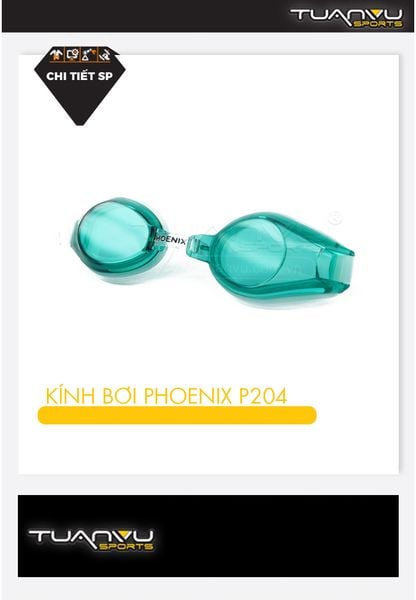 Kính bơi Phoenix PN204, Kinh boi Phoenix PN204, kính bơi người lớn, kính bơi trẻ em, kinh boi nguoi lon, kinh boi tre em