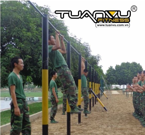 Giới thiệu xà đơn xà kép ngoài trời phổ biến nhất trong quân đội 