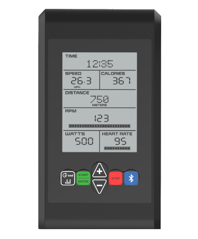 Xe đạp Air Bike Impulse HB005, Xe dap Air Bike Impulse HB005