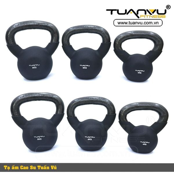 Tạ ấm - Tạ bình vôi bọc cao su  Tuấn Vũ, Ta am Ta binh voi boc cao su Tuan Vu