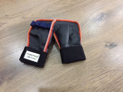 Găng tạ viền đỏ Tuấn Vũ có cổ simili, gang ta vien do Tuan Vu co co simili