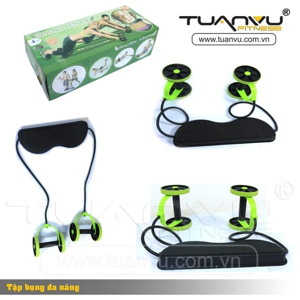 Lăn bụng AB dây Revoflex Xtreme, Lan bung AB day Revoflex Xtreme, Revoflex Xtreme, con lăn bụng, con lan bung, con lăn bụng ab, con lan bung ab