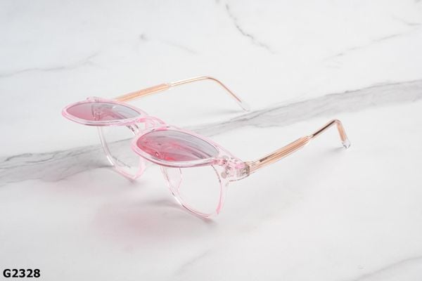 G2328 top gọng đẹp, gọng kính clip on, kính 2 trong 1, gọng nam nữ unisex, gọng kính cận, gọng kính giả cận chống bụi, kiểu dáng vuông