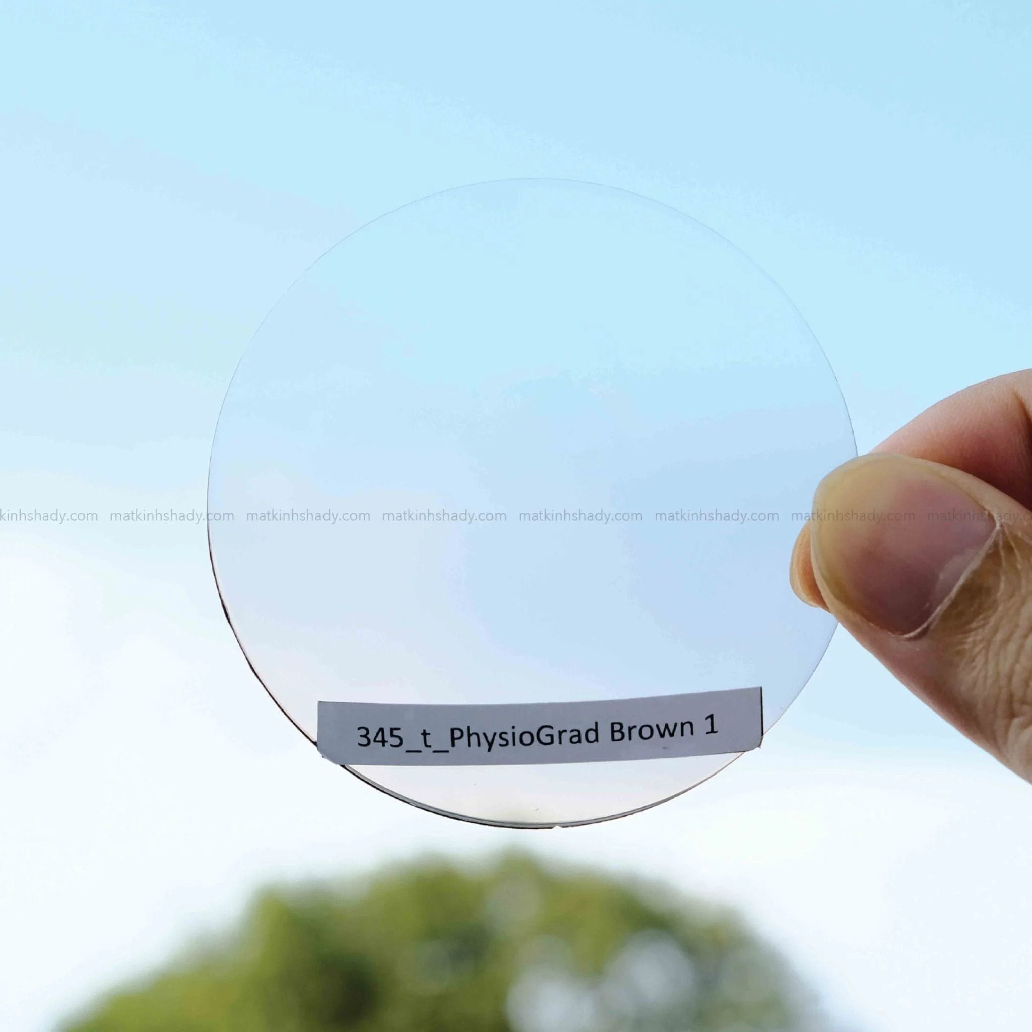  Tròng Kính Râm Cận Essilor Suntints Blue UV MaxAz 