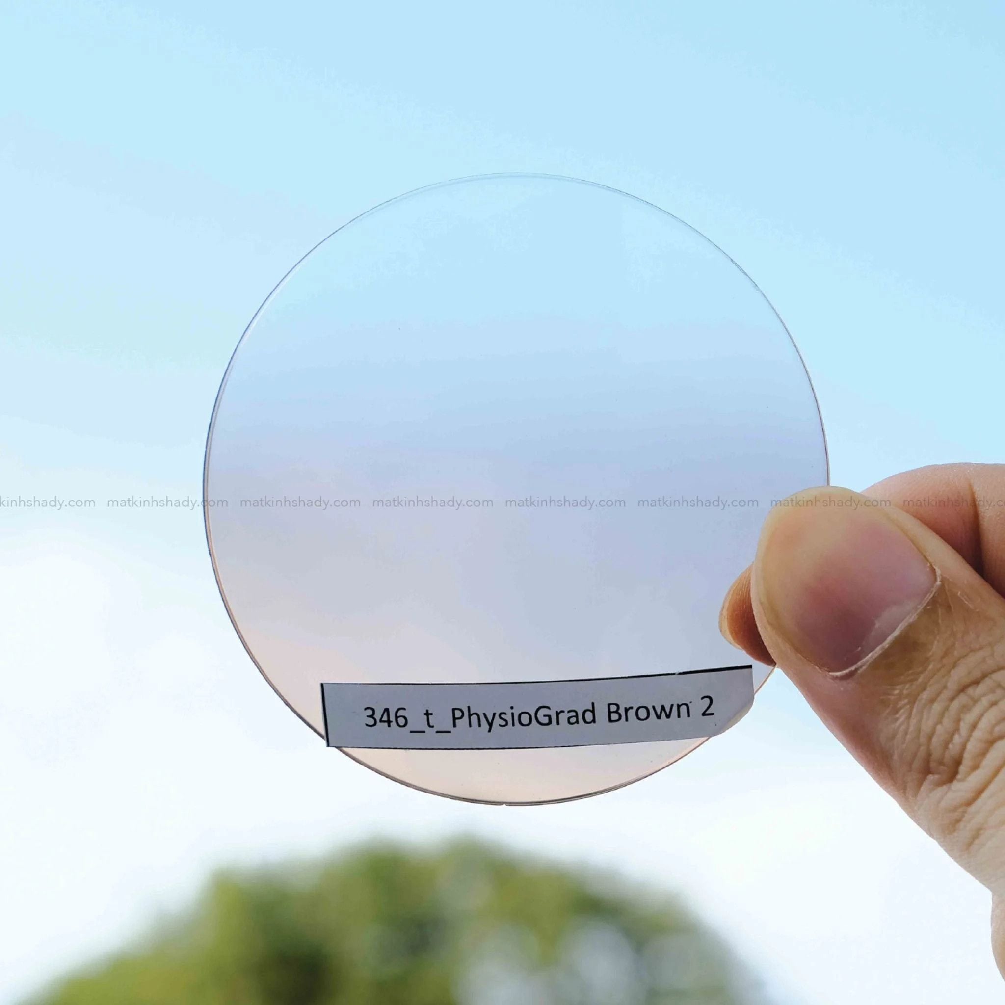  Tròng Kính Râm Cận Essilor Suntints Blue UV MaxAz 