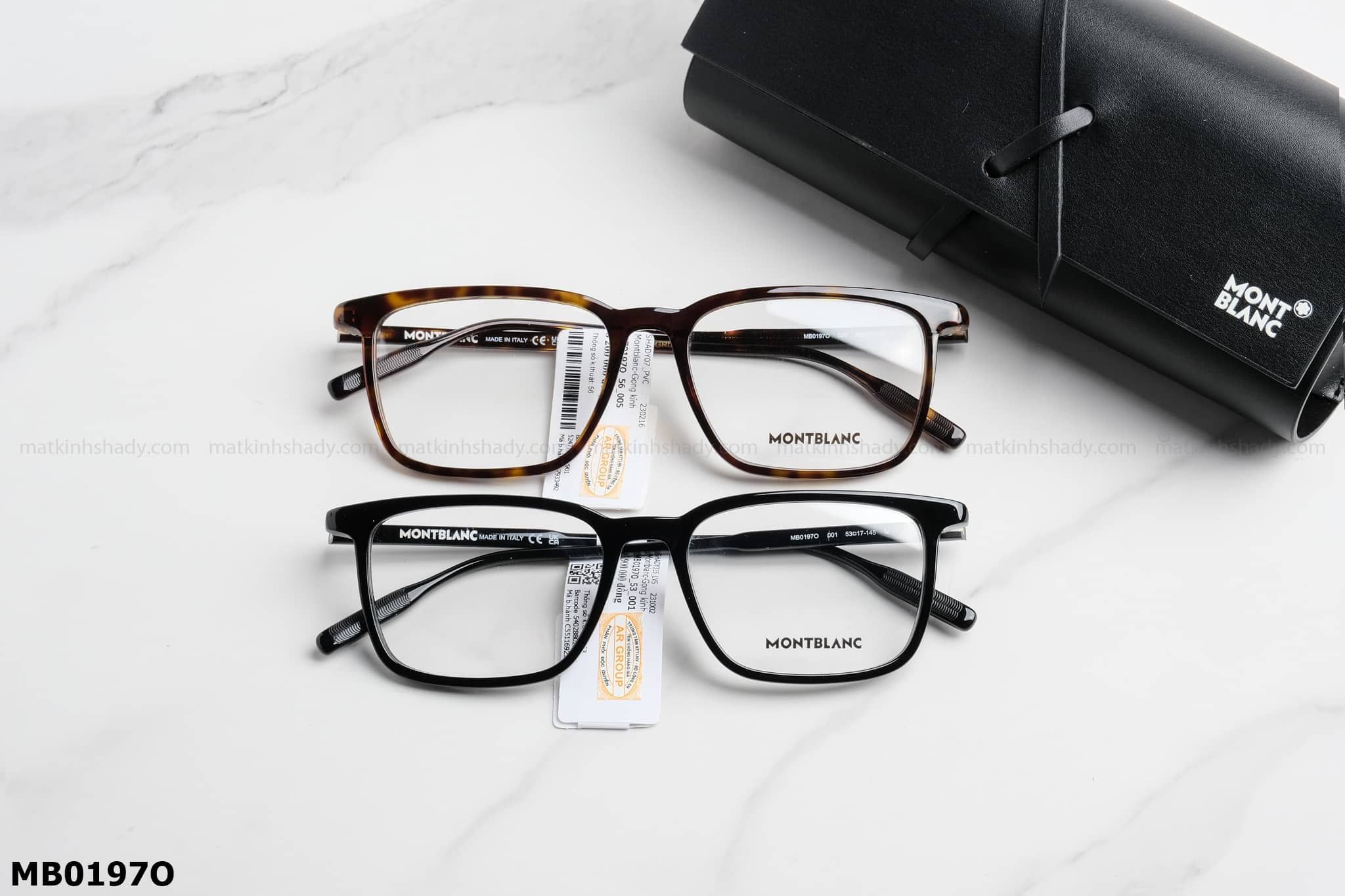  Montblanc Eyewear - Glasses - MB0197O 