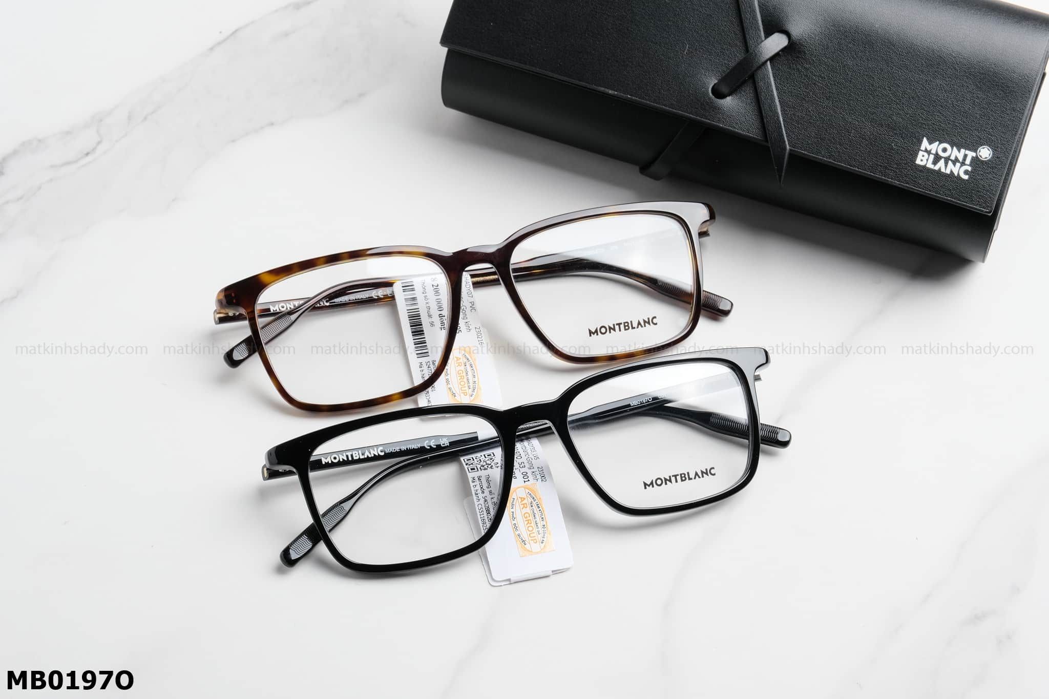  Montblanc Eyewear - Glasses - MB0197O 