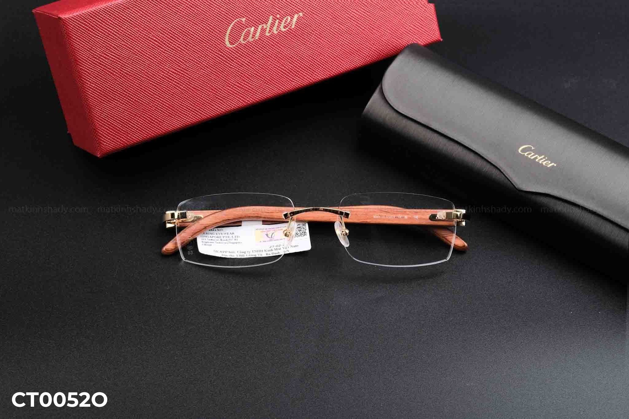  Cartier Eyewear - Glasses - CT0052O 