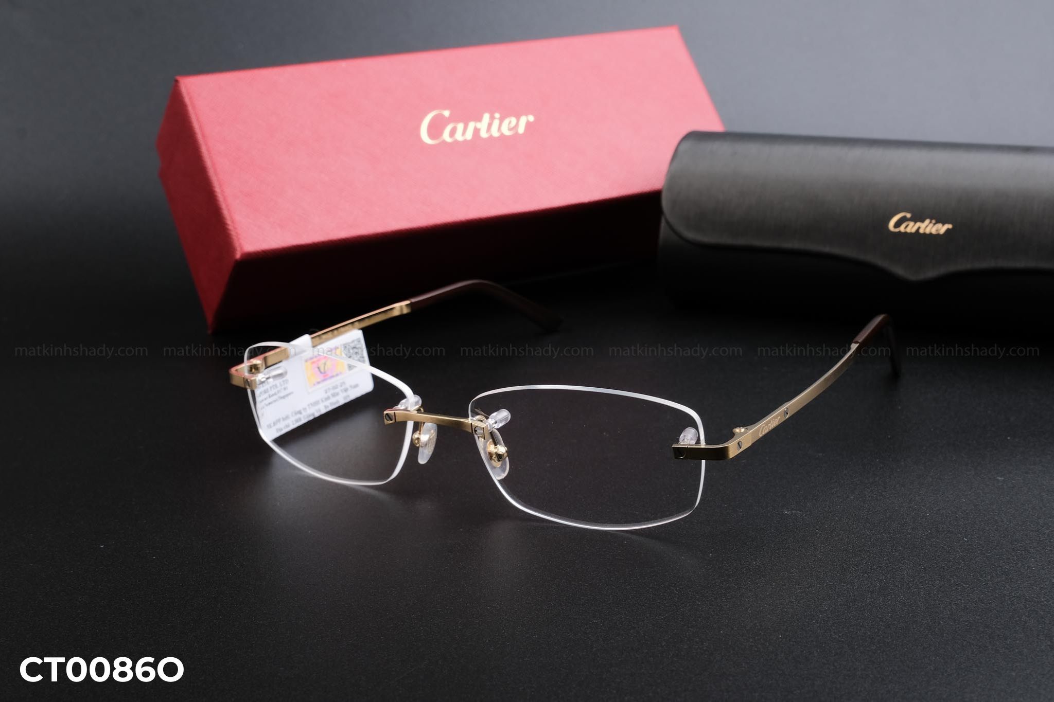  Cartier Eyewear - Glasses - CT0086O 