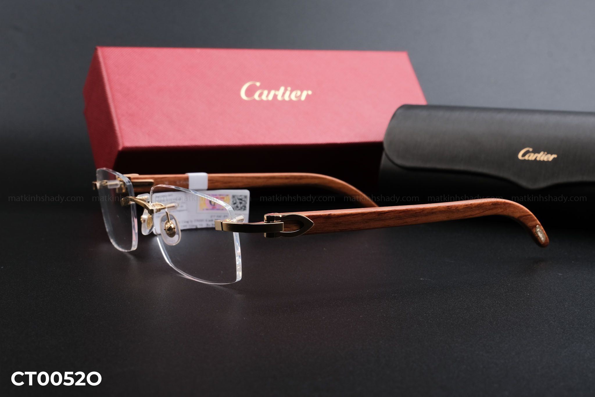  Cartier Eyewear - Glasses - CT0052O 
