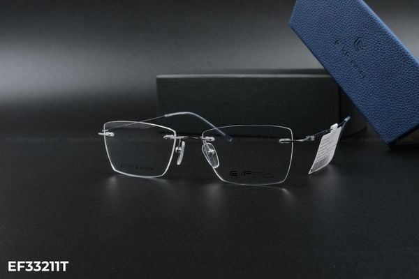 EF33211T Gọng chính hãng Exfash, top gọng đẹp, gọng thời trang, gọng nam nữ unisex, gọng kính cận, gọng kính giả cận chống bụi, gọng kiểu dáng vuông không viền