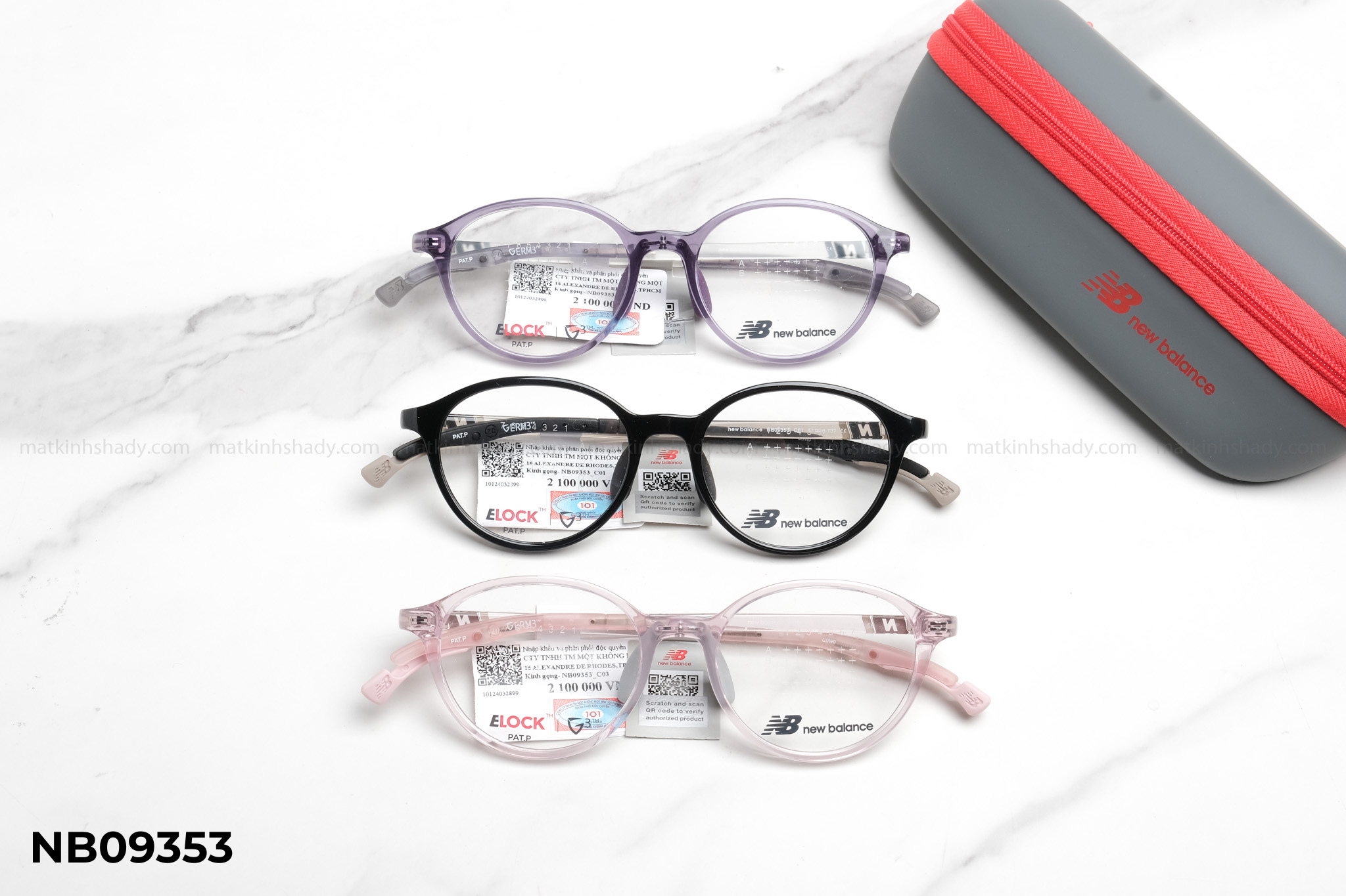  Gọng Kính Em Bé New Balance Eyewear - Glasses - NB09353 