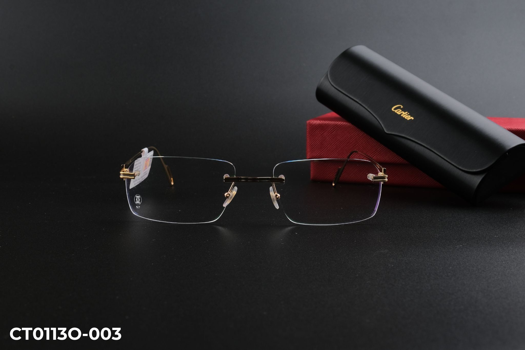  Cartier Eyewear - Glasses - CT0113O (57) 