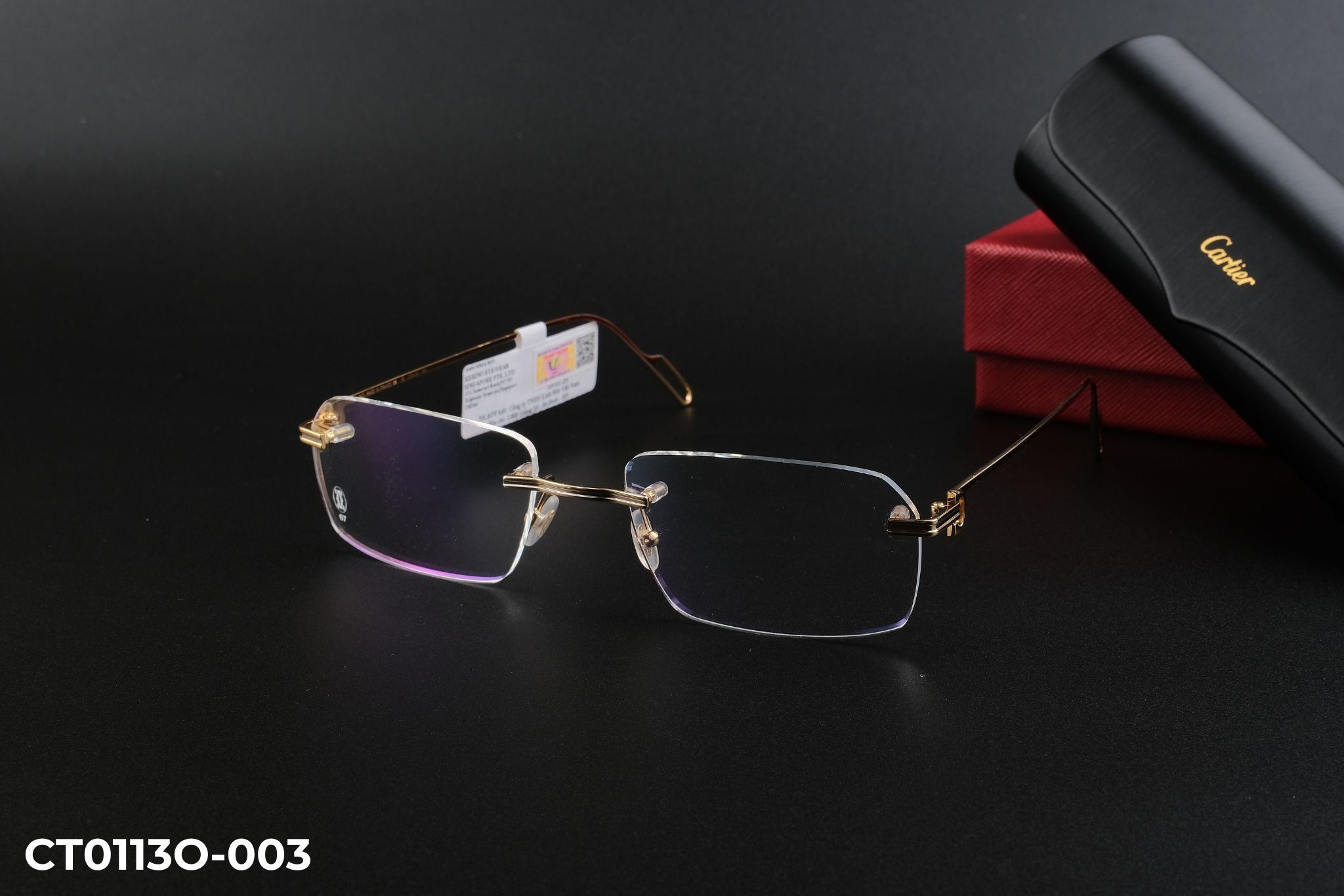  Cartier Eyewear - Glasses - CT0113O (57) 