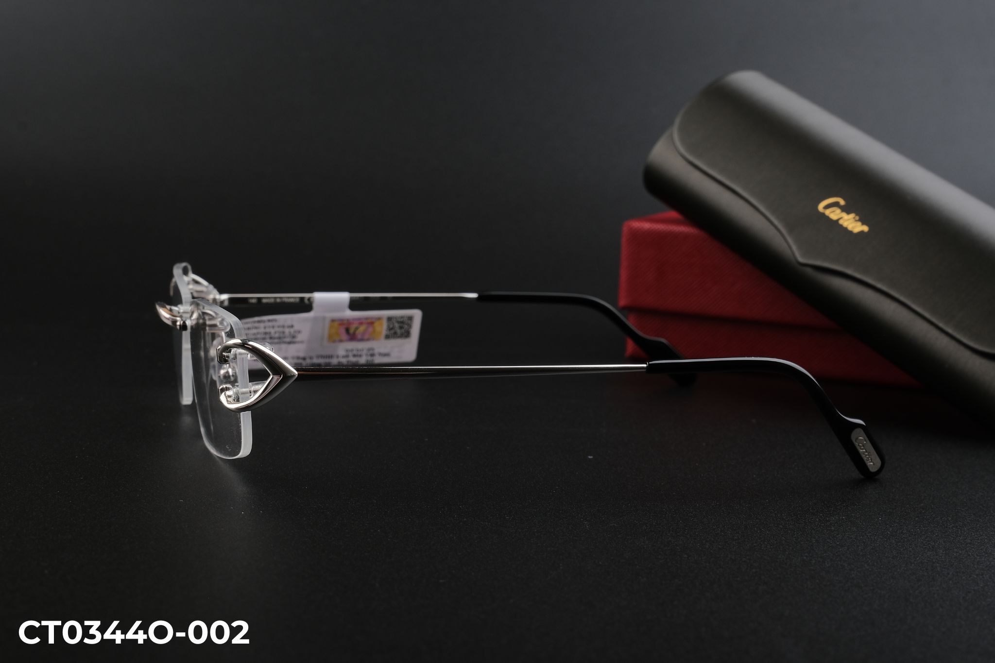  Cartier Eyewear - Glasses - CT0344O (53) 