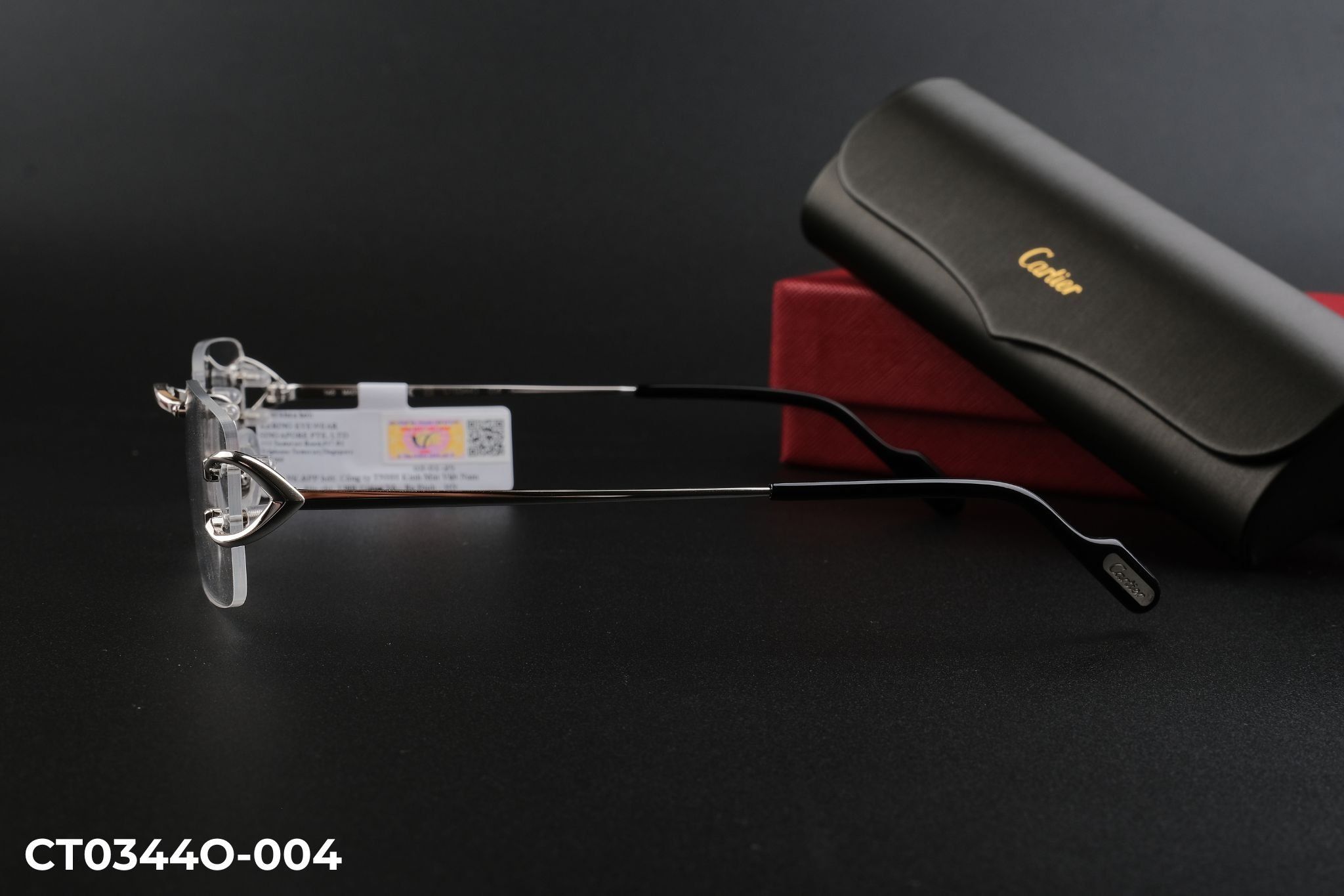  Cartier Eyewear - Glasses - CT0344O (56) 