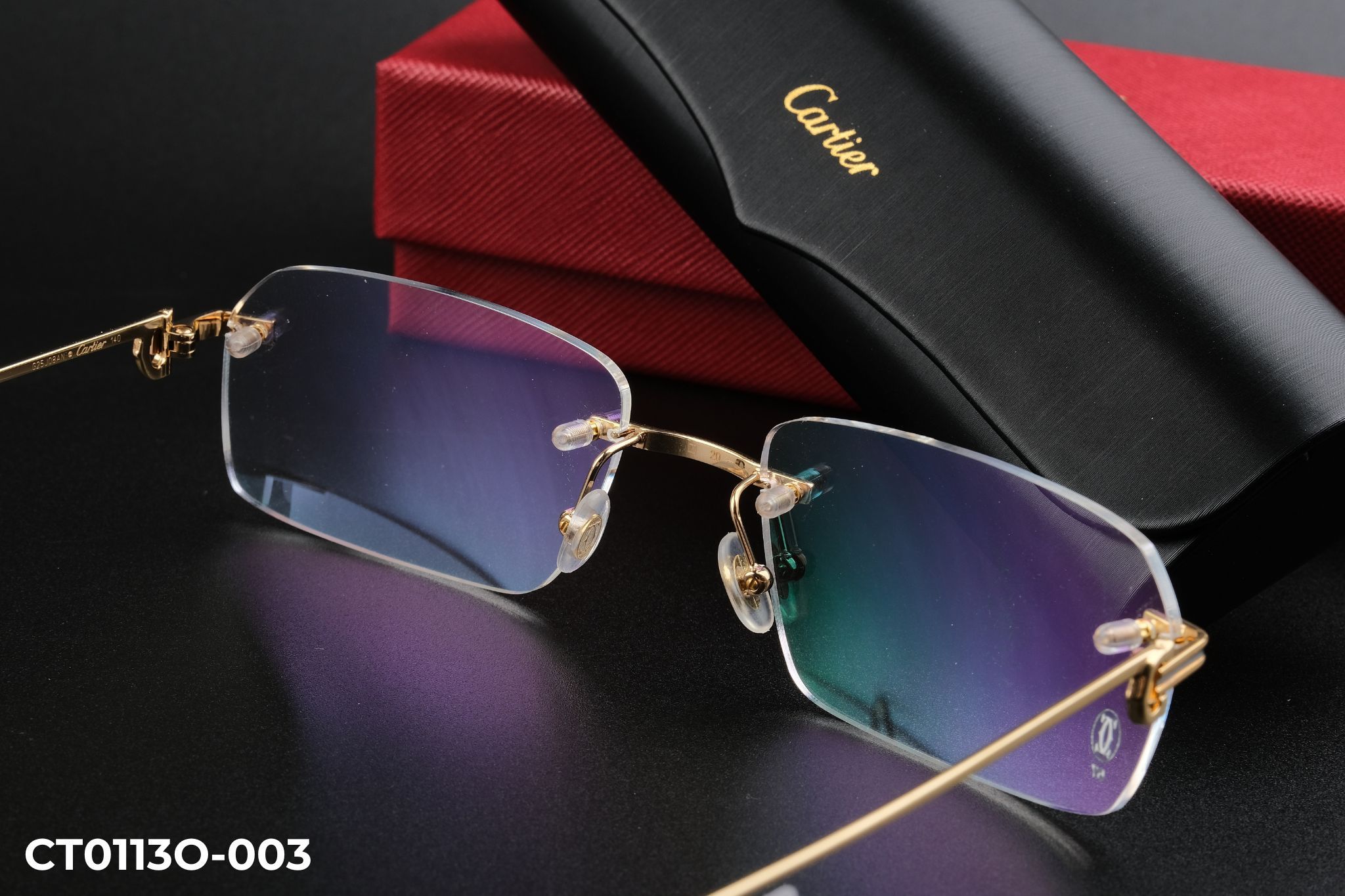  Cartier Eyewear - Glasses - CT0113O (57) 