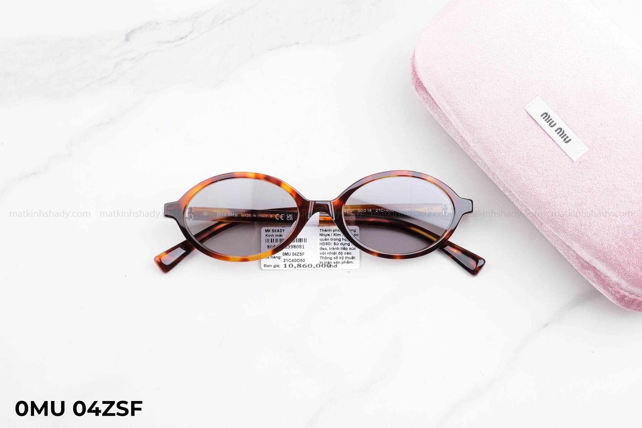  MiuMiu Eyewear - Sunglasses - 0MU 04ZSF 