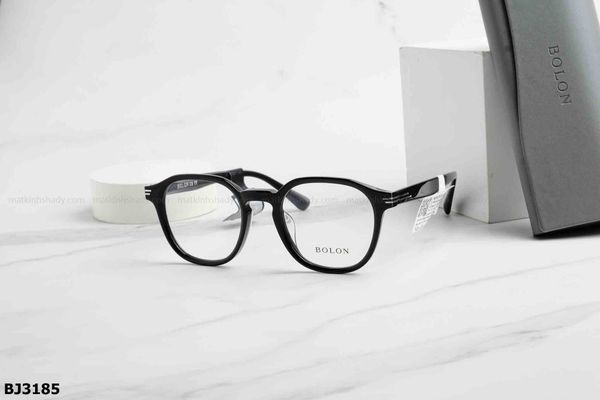 BJ3185, Gọng chính hãng BOLON, top gọng đẹp, gọng thời trang, gọng nam nữ unisex, gọng kính cận, gọng kính giả cận chống bụi, kiểu dáng vuông