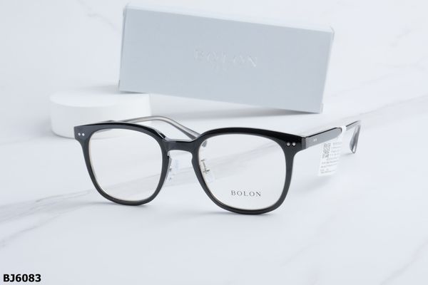 BJ6083 gọng kính chính hãng bolon, top gọng đẹp, gọng thời trang, gọng nam nữ unisex, gọng kính cận, gọng kính giả cận chống bụi, kiểu dáng vuông