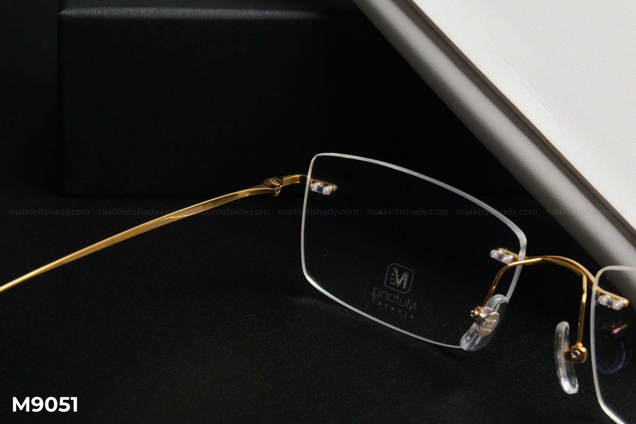  Gọng Kính Mufang Mạ Vàng 18K M9051 