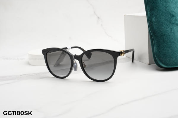 GG1180SK kính mát chính hãng gucci, top kính mát đẹp, kính mát thời trang, kính mát nam nữ unisex, kính râm, kiểu dáng tròn