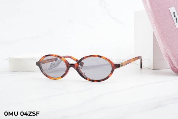 0MU 04ZSF kính mát chính hãng miumiu, top kính mát đẹp, kính mát thời trang, kính mát nam nữ unisex, kính râm, kiểu dáng oval
