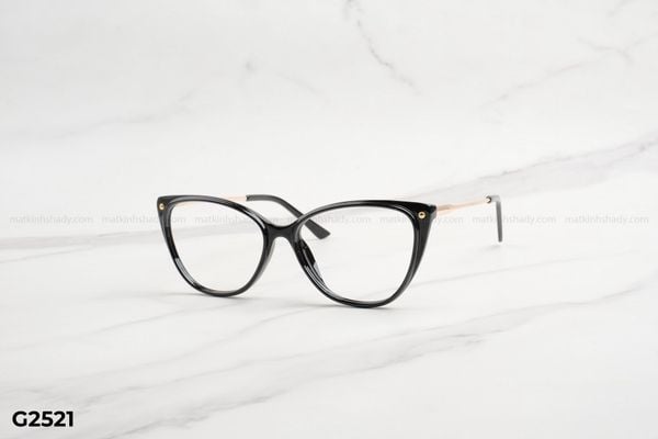 G2521 top gọng đẹp, gọng thời trang, gọngkính nữ, gọng kính cận, gọng kính giả cận chống bụi, kiểu dáng mắt mèo