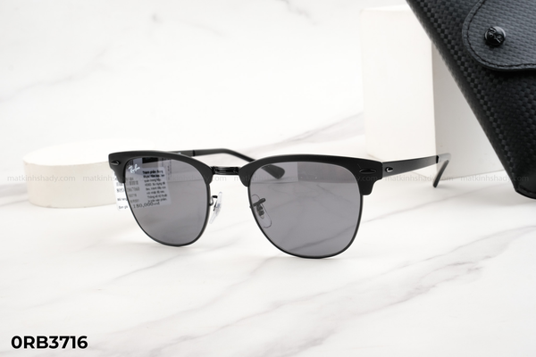 0RB3716 kính mát chính hãng rayban, top kính mát đẹp, kính mát thời trang, kính mát nam nữ unisex, kính râm, kiểu dáng clubmaster